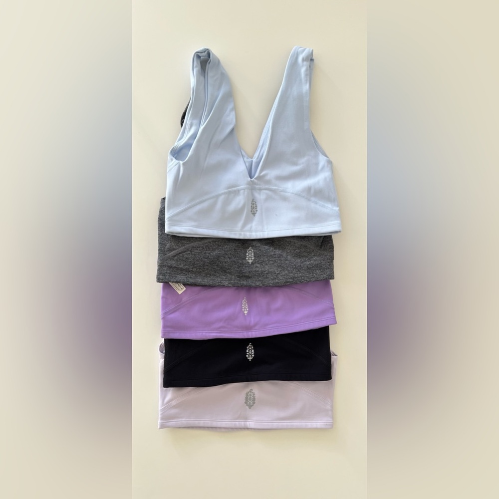 5 Set FP Movement Never Better Crops XS workout NWOT - Picture 12 of 12